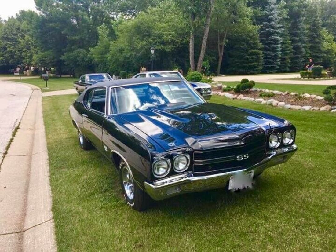 FACTORY TRIPLE BLACK NUMBERS MATCHING STRIPE DELTE BUILD SHEET PROTECT O PLATE 1970 Chevrolet Chevelle SS