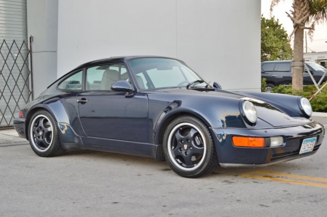 Factory Turbo Look - Amazing Driver - Full History - 1 of 256 - Rarest 964 1994 Porsche 911 Coupe 964 Manual Turbo Look RS