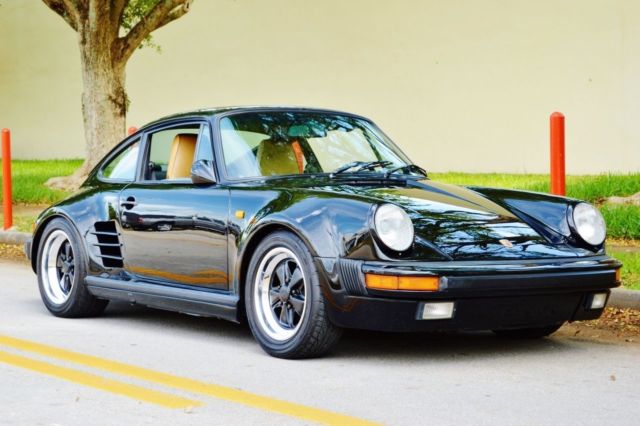 FACTORY TURBO LOOK (EXTREME SPECIAL WISHES) 1 OF 1 EVER BUILT!! 1985 Porsche 911 M491 Wide celebrity car ROB TAYLOR