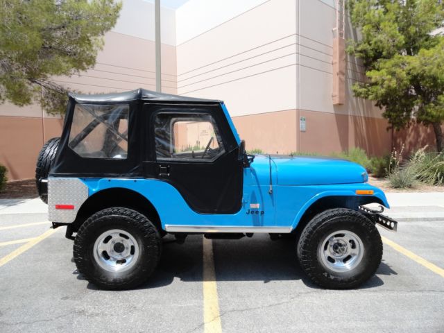 FACTORY V8 JEEP CJ5. NEW, MOTOR, TRANS, REAR END & MORE = SEE PHOTO'S & VIDEO 1976 Jeep CJ VERY ORIGINAL UN CUT CLASSIC CJ5