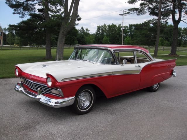 Fairlane 500 - 2 door - 292 V8 with 3 speed standard 1957 Ford Fairlane 500