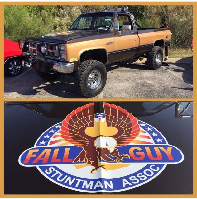 Fall Guy replica truck 1986 GMC Sierra 2500