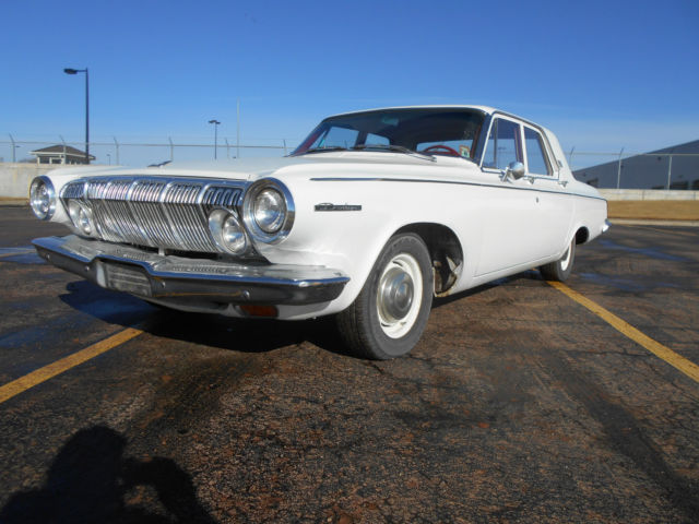 FAMILY CRUISER, 1963 DODGE 330 4 DOOR SEDAN WITH 31,063 MILES, MAKE A KOOL RIDE! 1963 Dodge 330 BASE
