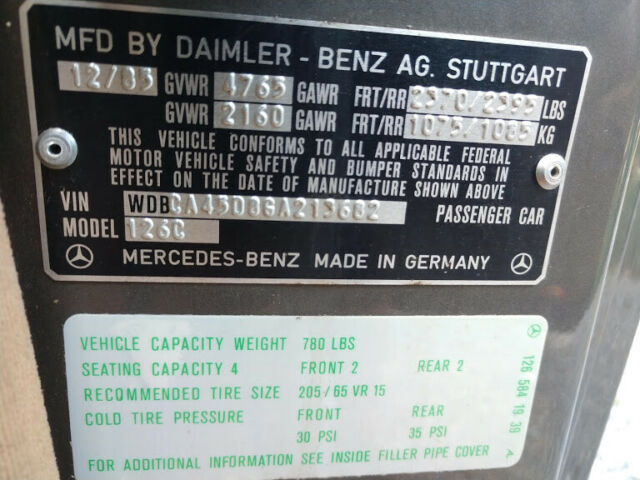 1986 Mercedes-Benz S-Class 560 SEC - photo 10