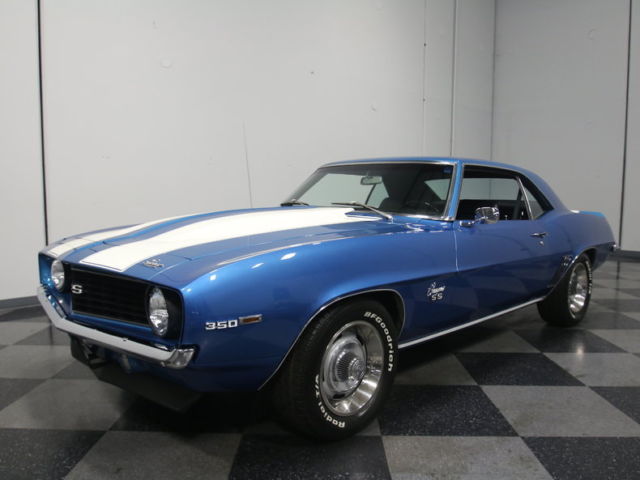 FAST FUEL INJECTED 350 V8, 200R4, FACTORY A/C, PWR FRNT DISCS/STEERING, SLICK!! 1969 Chevrolet Camaro