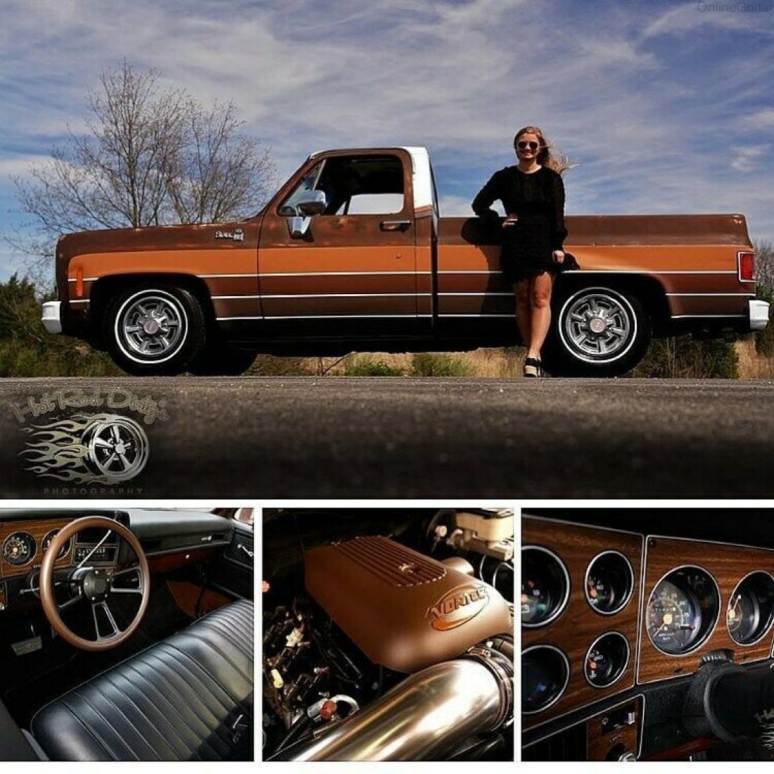 1979 Chevrolet C-10 Squarebody Hot Rat Rod Chevy Pickup Muscle Truck