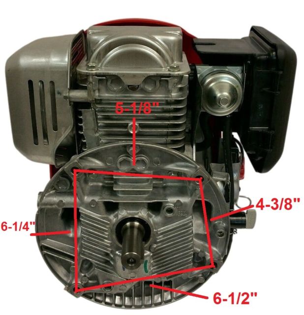 GCV 190 Honda 6hp Over Head Cam Motor 7/8" x 1-7/8" Vertical Shaft Engine - photo 2