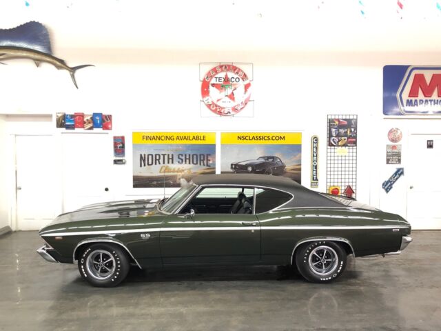 1969 Chevrolet Chevelle -SS396-FATHOM GREEN-NUMBERS MATCHING - HIGH END RE - photo 3
