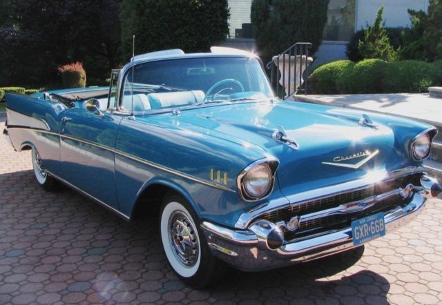 1957 Chevrolet Bel Air/150/210 Convertible - 283-270HP Dual Quad - photo 13