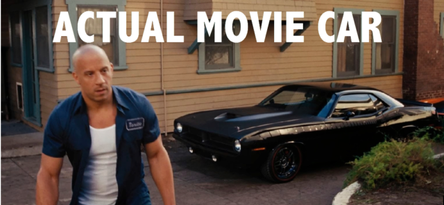 Featured in Fast & Furious 6 and 7 as Dominic Toretto's car, 700Hp 1970 Plymouth Barracuda