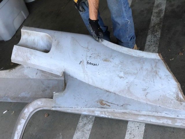FERRARI 246 GT/GTS LEFT QUARTER PANEL OE NOS 1971 Ferrari 246 GT/GTS