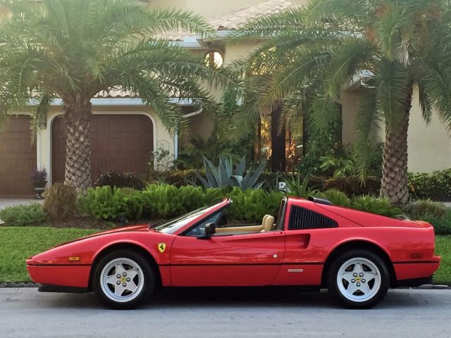 Ferrari 328 GTS Low miles Clean Serviced Aggressively Priced Low Reserve 1986 Ferrari 328