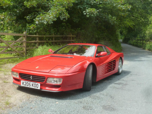 Ferrari 512TR Left hand drive 1992 Ferrari Testarossa 512TR