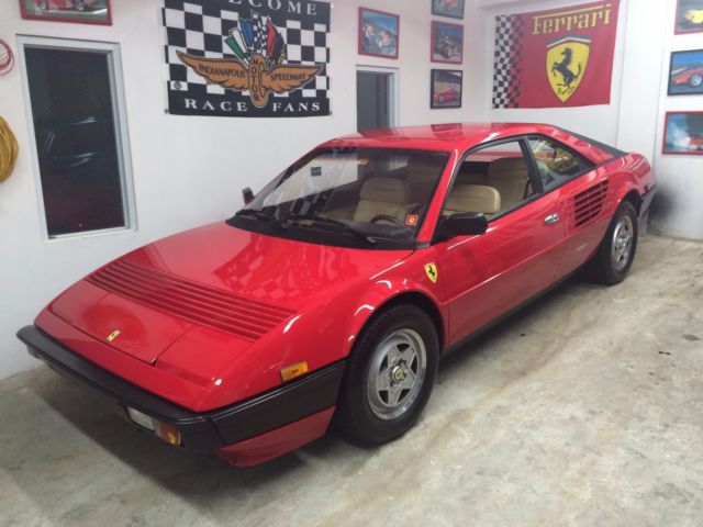 Ferrari Mondial 1984 Coupe RED RARE 1980 Ferrari Mondial