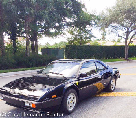 Ferrari Mondial mid-engined, V8-powered 1982 Ferrari Mondial