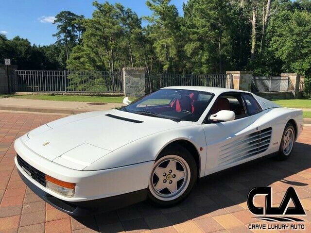 Ferrari Testarossa CLA 281-622-4066 1990 Ferrari Testarossa