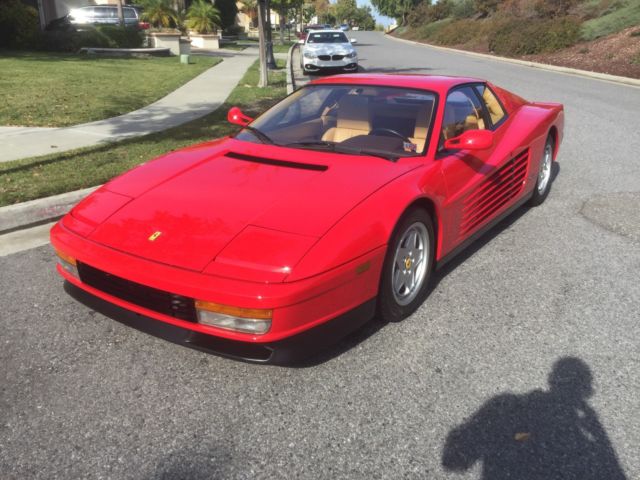 Ferrari Testarossa For Sale! 1988-25k miles/Major Service Done by Ferrari dealer 1988 Ferrari Testarossa