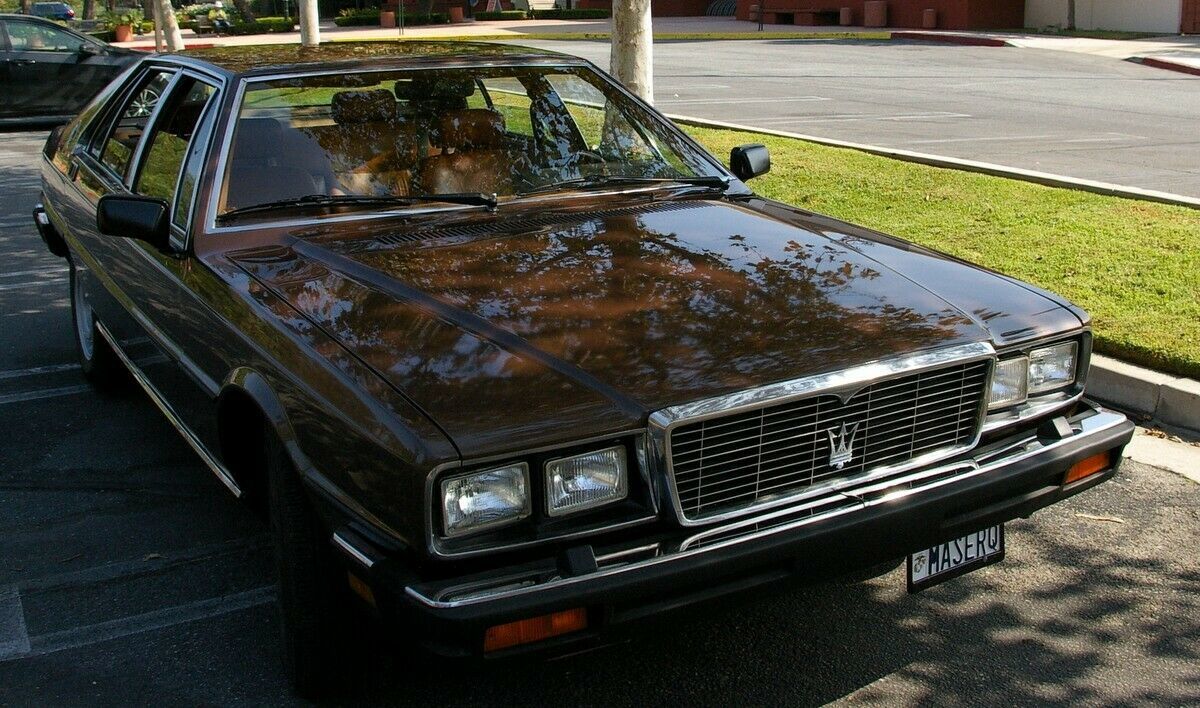 Few miles after extensive restoration 1980 Maserati Quattroporte