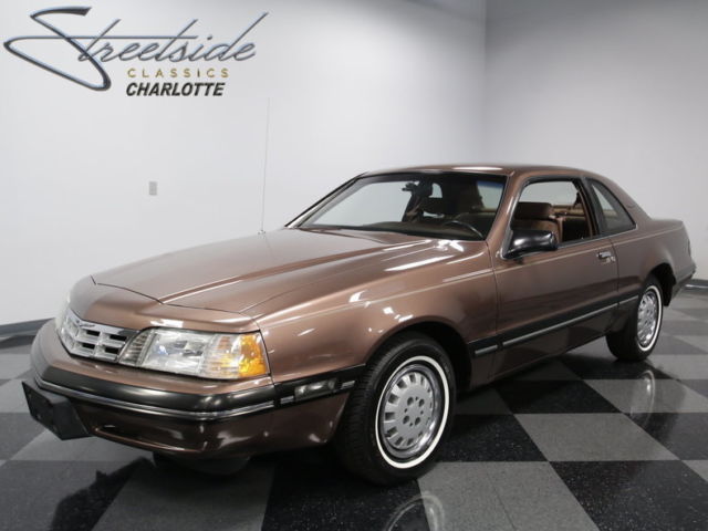 F/I 3.8 V8, 4SPD AUTO, A/C, PWR STEER & BRAKE, LOW ACTL MILE, CLEAN INSIDE/OUT! 1988 Ford Thunderbird Base Sedan 2-Door