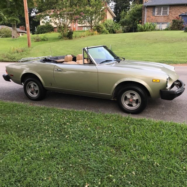 1979 Fiat 124 Spider Convertible - photo 3