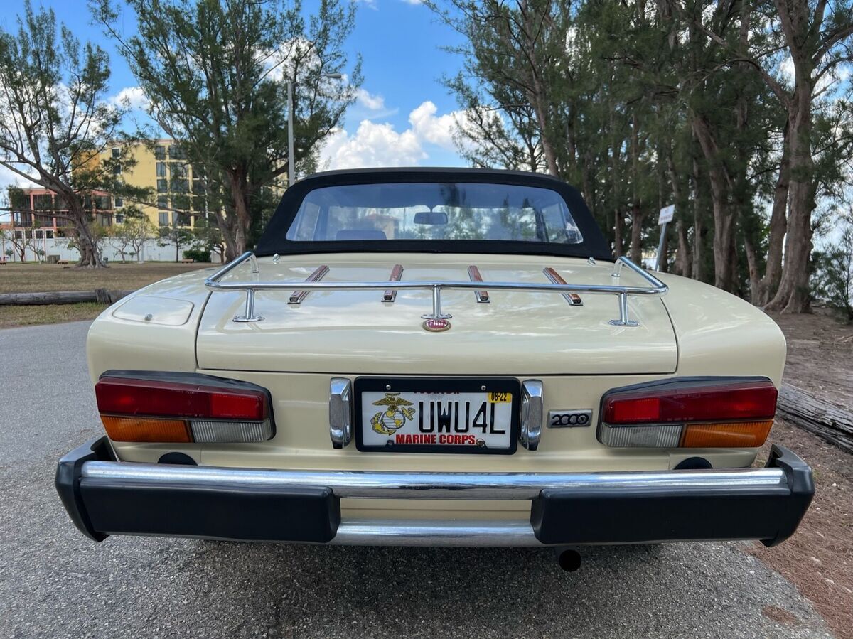 1980 Fiat 124 Spider - photo 4