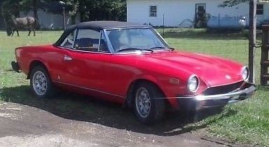 1982 Fiat 124 Spider PininFarina