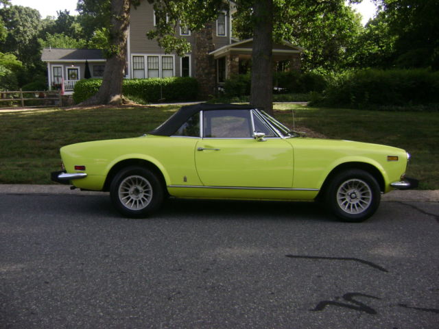 1974 Fiat 124 Spider 124