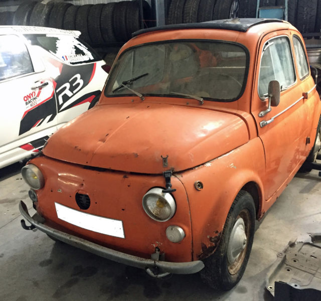 FIAT 500 1958 - first registered in 1960 - original condition 1958 Fiat 500 double body
