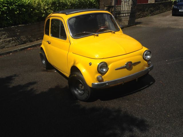 Fiat 500 Abarth 695 Classic LHD 1971 1971 Fiat 500