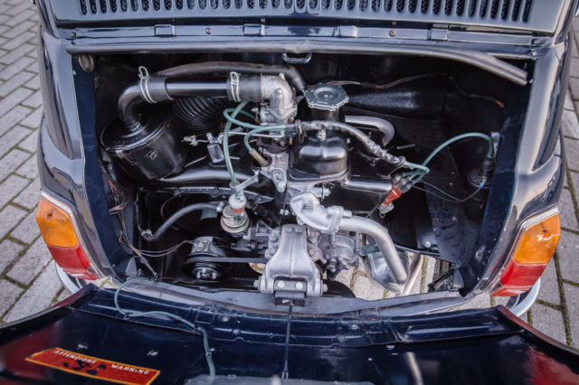 1967 Fiat 500 Stunning "Blue Medio" 456 with Red/White interior - photo 13