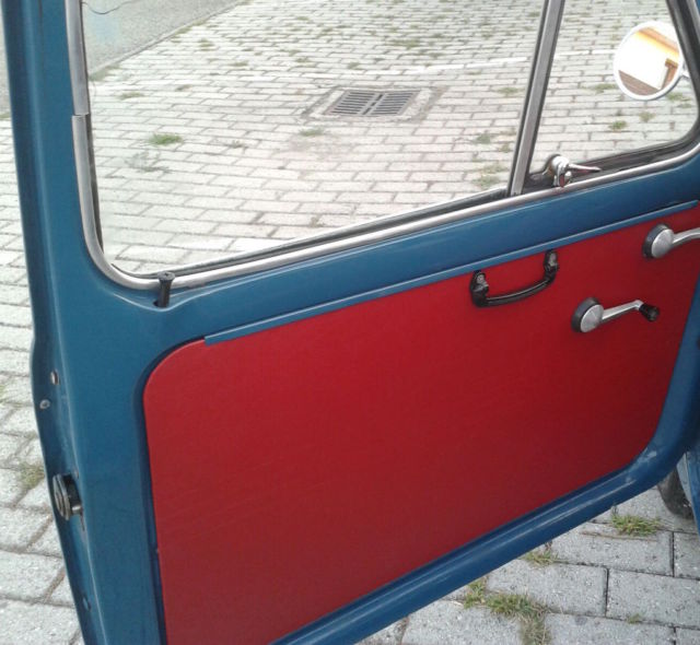 1967 Fiat 500 Amazing Blue Fiorentino with Red/white interior - photo 12