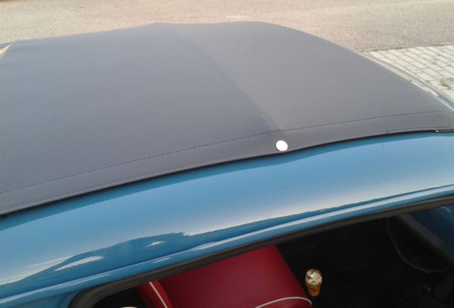 1967 Fiat 500 Amazing Blue Fiorentino with Red/white interior - photo 13