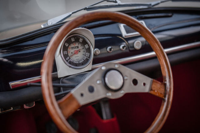 1967 Fiat 500 Stunning "Blue Medio" 456 with Red/White interior - photo 9