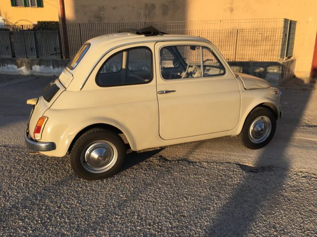 1967 Fiat 500 Beige Chiaro with Ocra/White interior ORIGINAL - photo 4