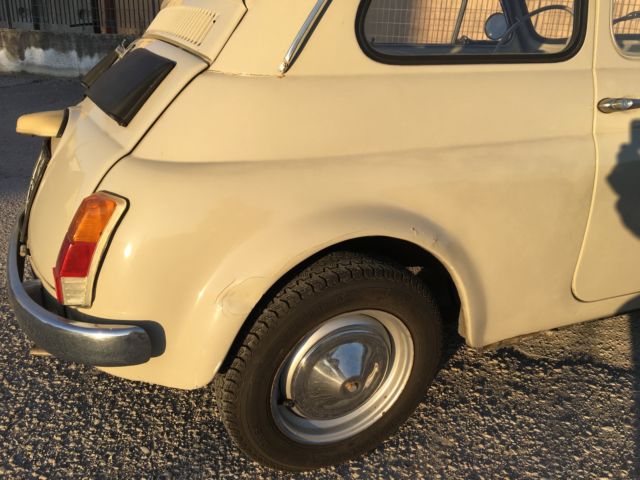 1967 Fiat 500 Beige Chiaro with Ocra/White interior ORIGINAL - photo 5