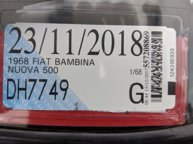 1968 Fiat 500 - photo 12