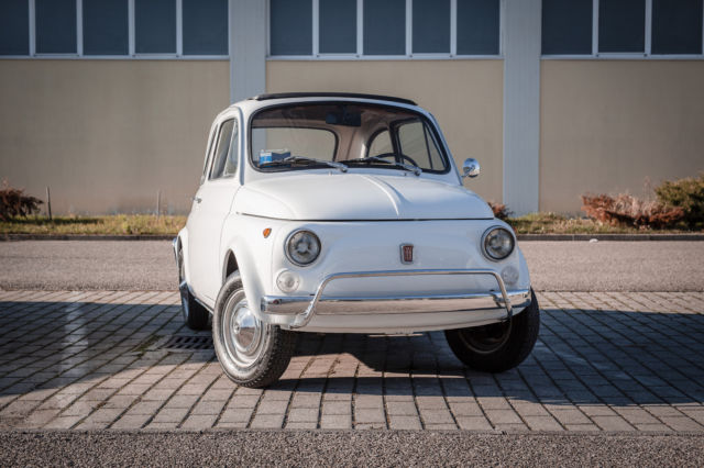 FIAT 500 L 1971 “Lusso” Excellent example and ready to drive anywhere!! TURN KEY 1971 Fiat 500 Stunning "Bianco" 233 with Ocra/Black interior
