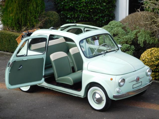 Fiat 500D ‘Trasformabile’ Classic / 1963 / LHD Italian – Restored & Exceptional! 1963 Fiat 500D Trasformabile Vinyl