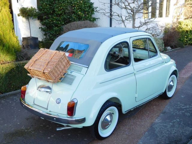 1963 Fiat 500D Trasformabile Vinyl - photo 5