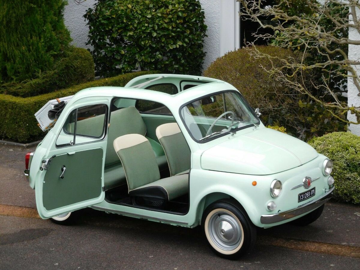 Fiat 500D Trasformabile Classic 1964 LHD Italian / Concours Restored Nut & Bolt! 1964 Fiat 500 Trasformabile