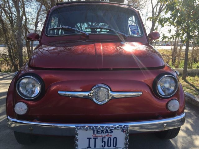 Fiat 500L 110 F/L ABARTH upgrades 1971 Fiat 500