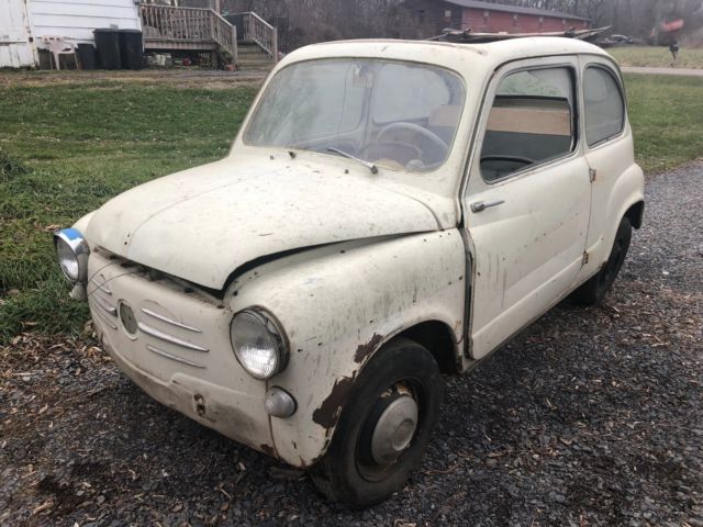 Fiat 600 Convertible Suicide Doors 1958 Fiat Other