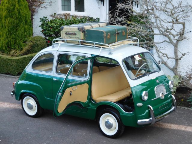 Fiat 600 Multipla Series 1 Classic 1959 LHD / 6 Seater & Beautifully Conserved! 1959 Fiat 600 Multipla Vinyl