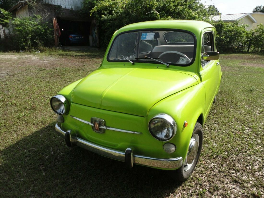 FIAT 600...1967 18132 MILES AMAZING COND..NO RESERVE...WOW.. 1967 Fiat Other