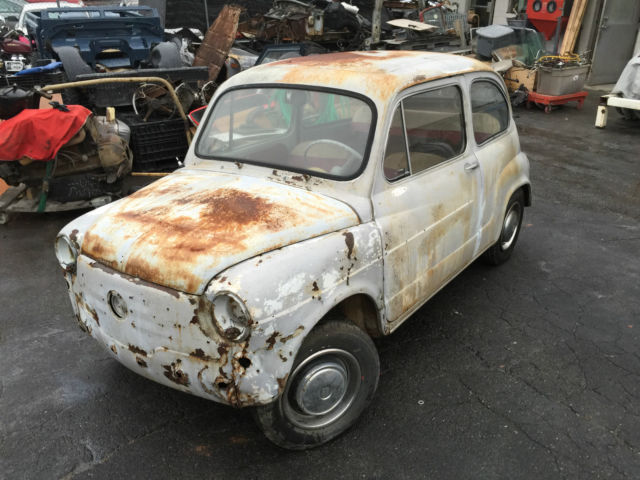 1964 Fiat Other 600D 500 micro car ABARTH 600 micro car - photo 7