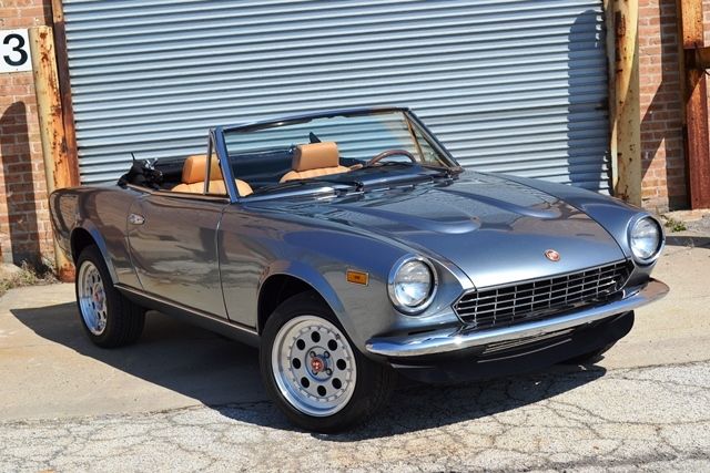Fiat California Spider Lusso only 38K original mi Spring delivery special price 1981 Fiat Other Spider Convertible 2-Door
