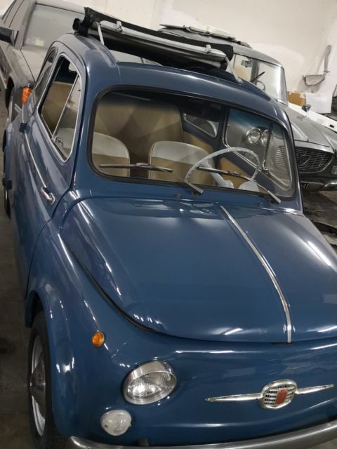 Fiat NUOVA 500 D 1964, Suicide doors. 1964 Fiat 500