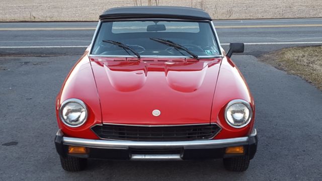 1979 Fiat 124 spider