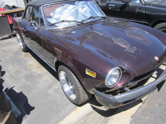 FIAT SPIDER, 1977, PERFORMANCE UPGRADES, 2L MOTOR 1977 Fiat 124