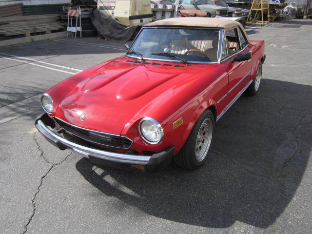 FIAT SPIDER, 1980, RESTORED, FUEL INJECTED, AUTO TRANSMISSION 1980 Fiat 124 Spider